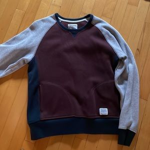 Norse projects tri color block sweatshirt